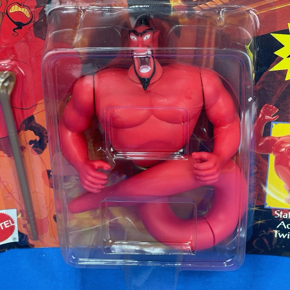 Figura de acción Disney Aladdin Evil Genie Jafar 5350 - Mattel 1993 - Nueva, sellada Foto 2 de 4