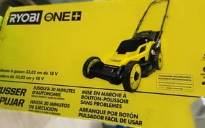 RYOBI ONE+ 18V 13" Tondeuse à gazon sans fil 13 En marchant derrière P1180 P1108BTL NEW