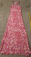 Lilly Pulitzer Maxi Dress Size S Pink Sailor Valentine Racerback