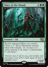 MTG - Voice of the Woods - J25 0738 - Foundations Jumpstart - Magic - Rare