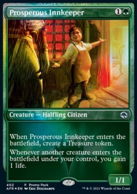 MRM FR/VF Promo Prosperous Innkeeper MTG Magic AFR