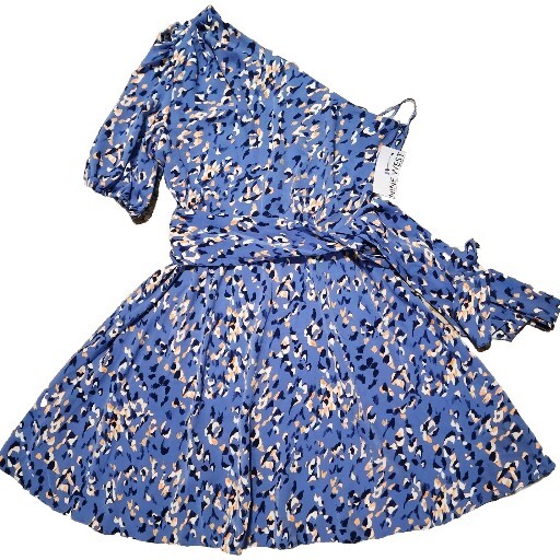slim fit dress slacks Belted Square Collar Fit and Flare Mini Dress main image 0