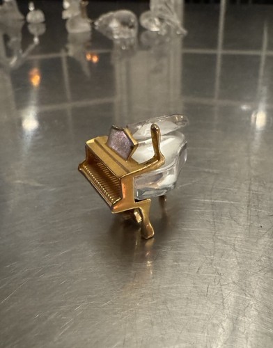 Swarovski Crystal Memories Classics - Grand Piano Gold Trim - Picture 2 of 4