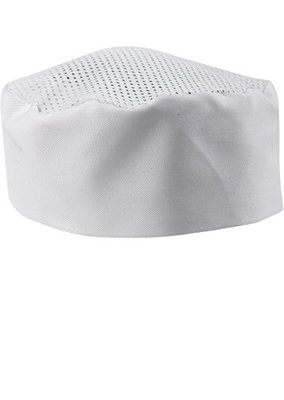 White Chef Hat - Adjustable. One Size Fits Most. 