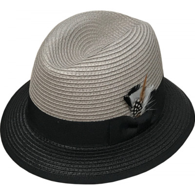 Brim Lowrider Hat Fedora Whittier Edition Faux Milam Grey