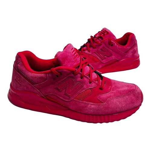 New Balance 530 Suede Shoes Sneakers Mens 11 D Triple All Red Solid Encap  90's | eBay