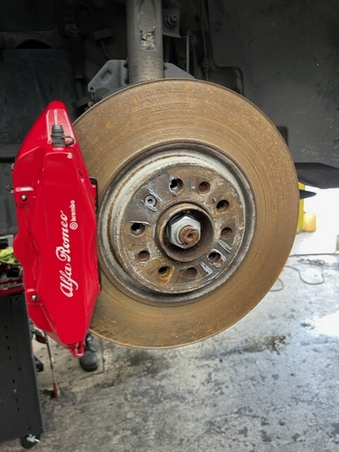 ALFA ROMEO GIULIETTA CALIPER PAIR RH LH FRONT BREMBO 4 SPOT TYPE