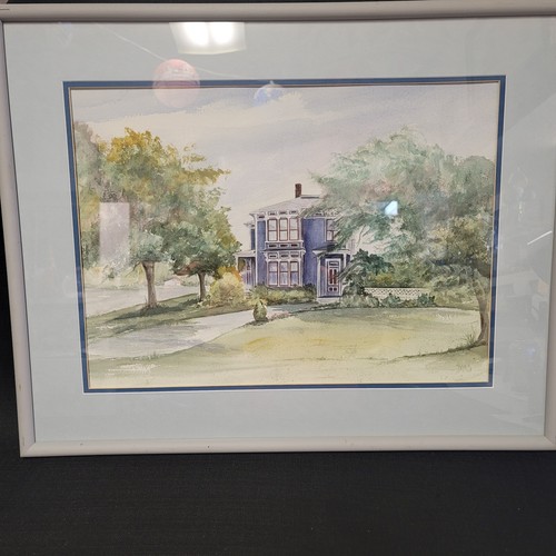 Joan Brosnahan Original Aquarell Gemälde - Bild 1 von 9