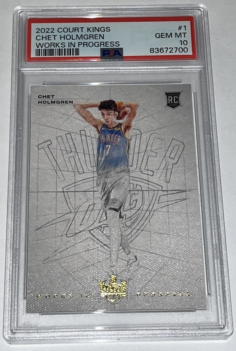 Chet Holmgren RC Psa 10,Psa9 6/25 + Fireworks Insert | eBay