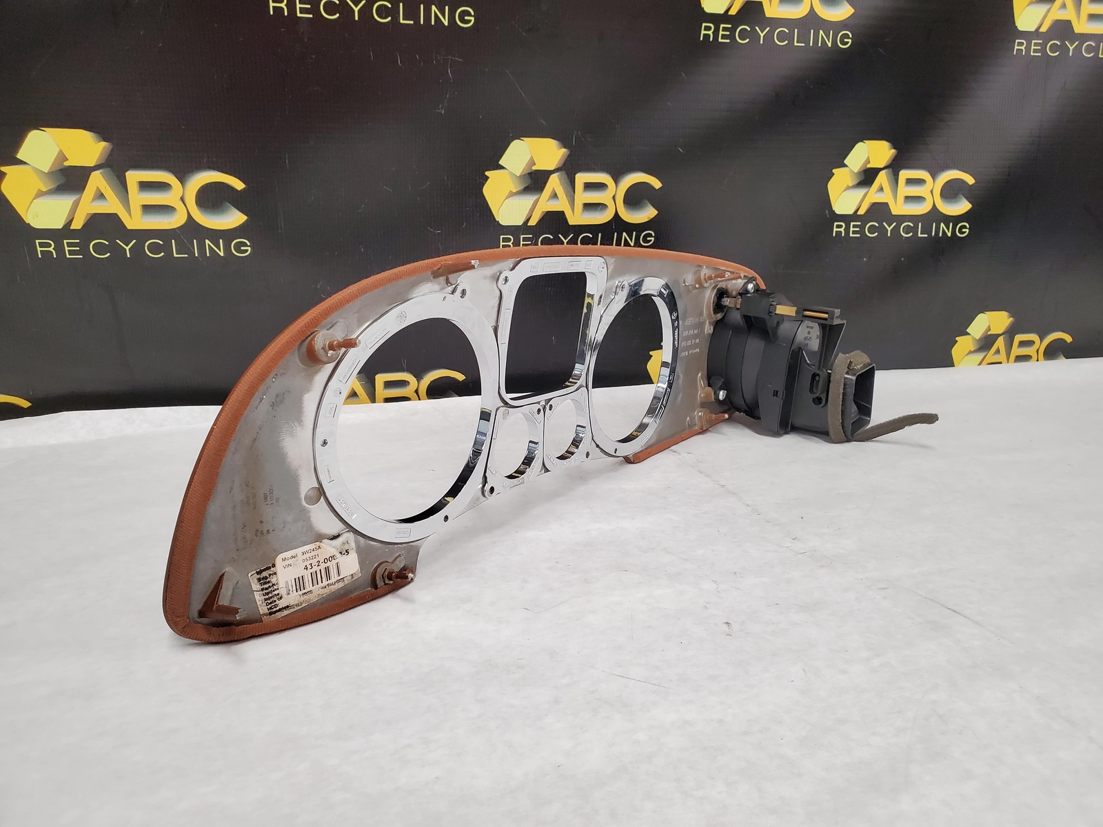 2007 Bentley Flying Spur Instrument Cluster Bezel Woodgrain Trim OEM BENTLEY 07