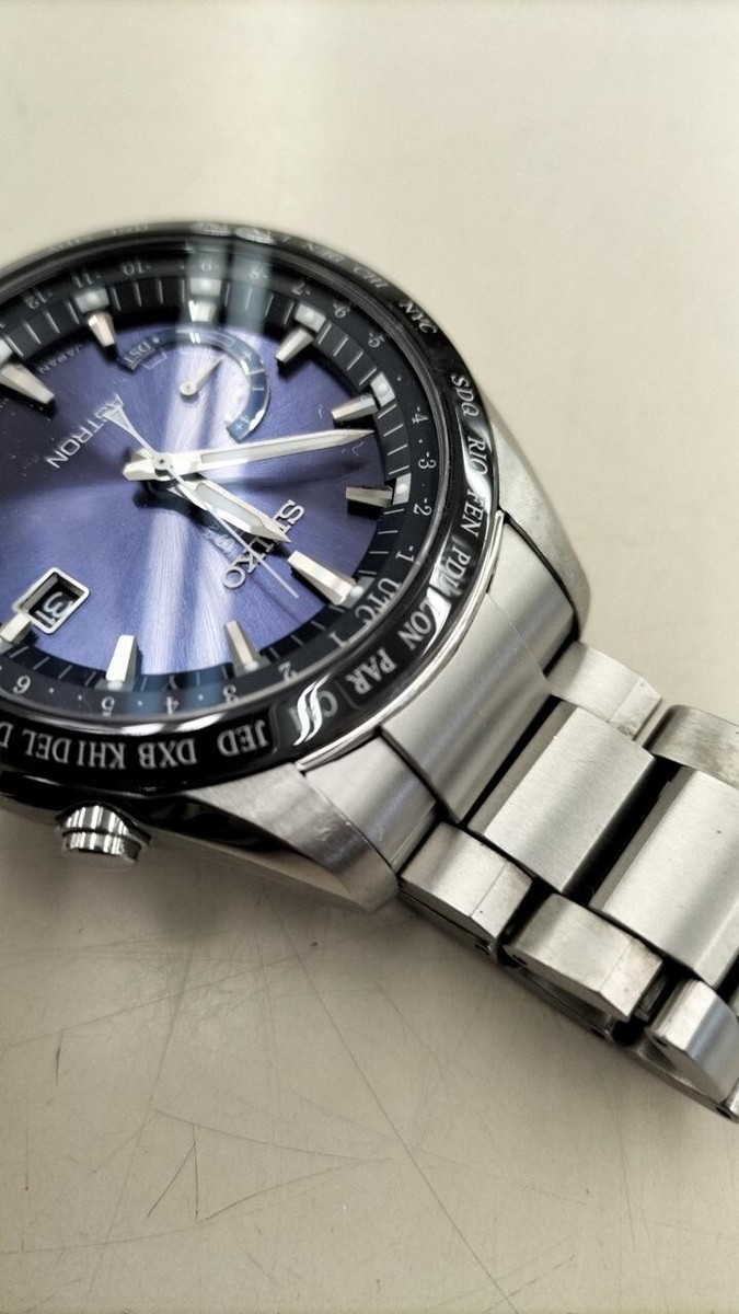 SEIKO ASTRON 8X22-0AG0-2 Men's Analog Solar Quartz SEIKO ASTRON 8X22-0AG0-2 Men's Analog Solar Quartz