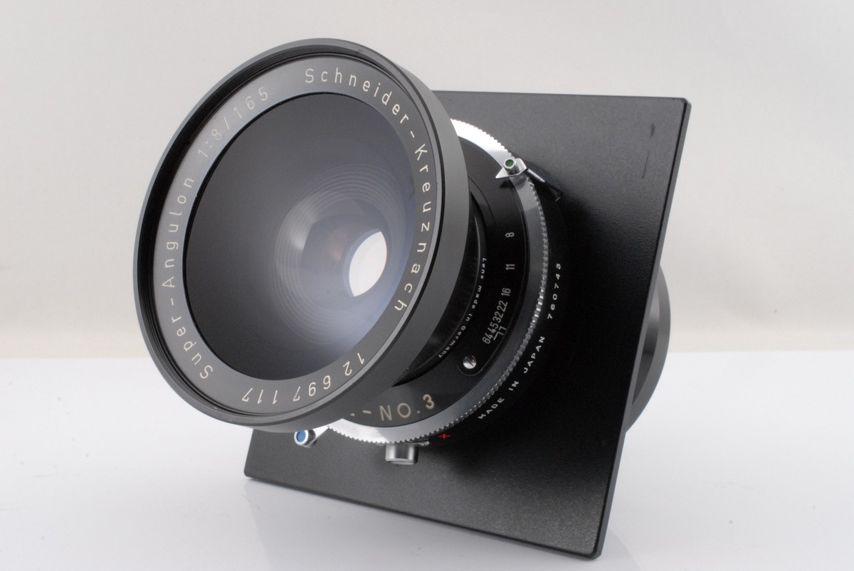 [希少] シュナイダー　スーパーアンギュロン165mm f/8 Top MINT] Schneider 165mm f/8 Super Anglon MC for Large