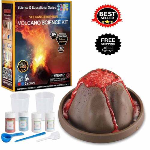 Volcano Science Kit for Kids Ages 6+ STEM Toys Science Experiments Activities