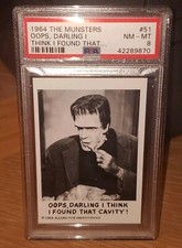 1964 Leaf Munsters Trading Cards 9