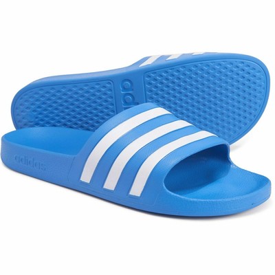NWT ADIDAS ADILETTE COMFORT AUTHENTIC MEN'S SKY BLUE SLIP ON SLIDES SANDALS | eBay