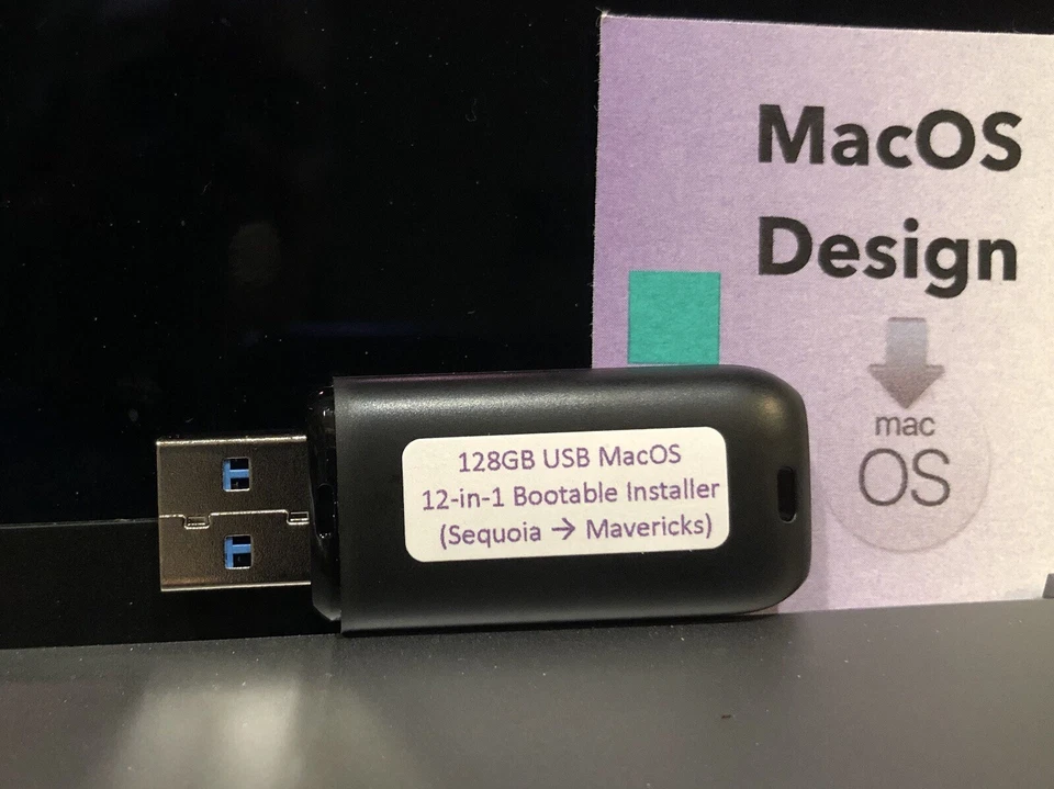 128GB USB 12-in-1 MacOS bootable Installer repair recovery tech support service - Image 2 of 4