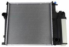 Radiator with Expansion Tank Nissens 60623A / 17 11 1 728 907