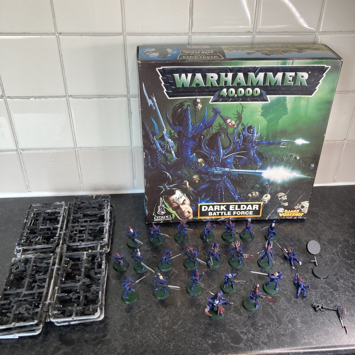 Set Warhammer 40K – Eldar Battle Force – Années 90 – Incomplet – Voir Photos
