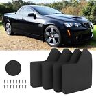 <!--F#f_0-->4x Carbon Mud Flap Splash Guard Mudguard Mudflap For Holden Commodore VF VE Ute<!--F/-->