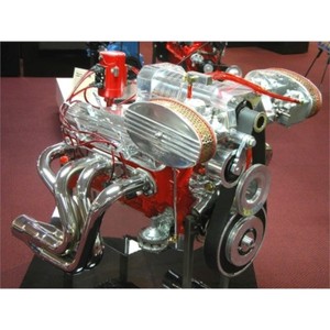 FORD Y-BLOCK 272-312 Latham Supercharger setup ** Chevy setup pictured **