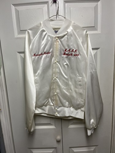 Vtg Chalk line Alabama Crimson Tide Jacket NALC Branch 448 Size Large - Picture 2 of 6