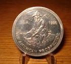 1986 Engelhard American Prospector 1oz .999 Fine Silver Round
