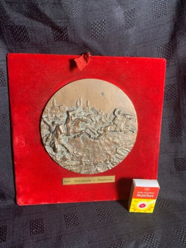 Charge of Pastrengo 1848 First Italian War of Independence Plaque - Picture 1 of 4