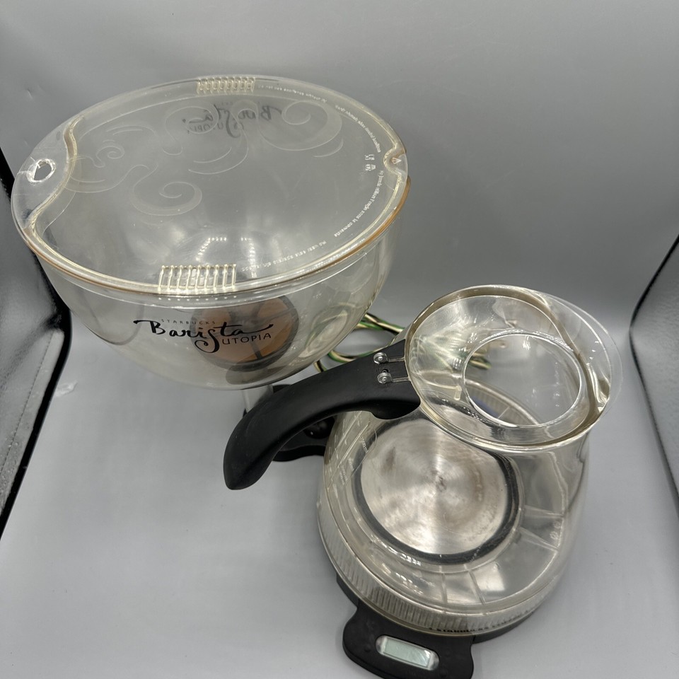 RARE Starbucks Barista Utopia Vacuum Brewing Pot Coffee Maker TESTED eBay