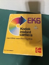 Vintage Kodak EK6 Instant Camera with Box 1976-78 UNTESTED