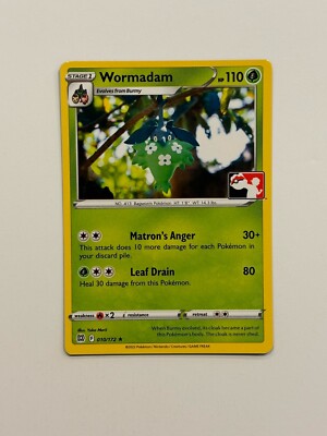 Wormadam 010/172 Pokemon Prize Pack Series 1 Brilliant Stars variant D