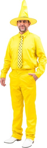 Curious Monkey Man in The Yellow Hat Halloween Costume Cosplay Set - 第 11/12 張圖片