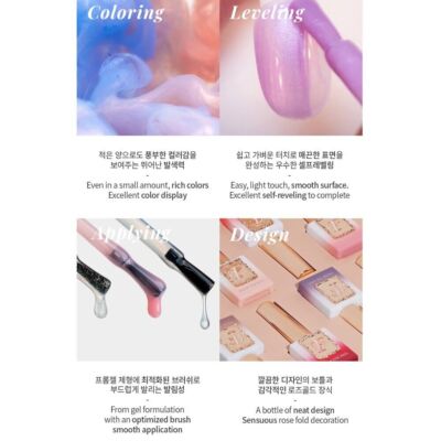 From the Nail Over Lip Magnetic Gel Nail Polish 10g 8 Color K