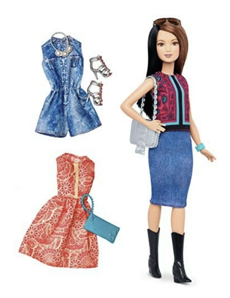 Barbie Fashionistas Pretty In Paisley #41 Doll Nrfb Rare