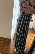 LOVE SAM Multicolor Boho Prairie Tassel Maxi Dress Sz XL Anthropologie Tie Dye