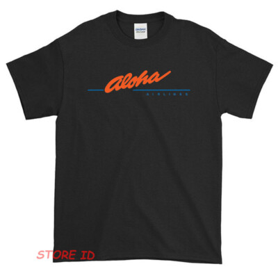 New Aloha Airlines Company Logo Unisex funny T Shirt USA size S - XXL