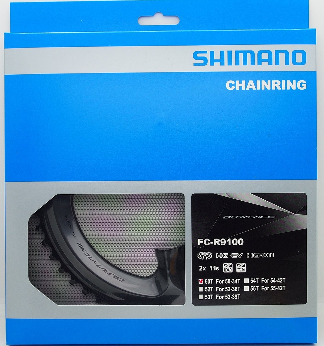パーツ Shimano Dura-Ace FC-R9100 50/34T 170mm Shimano Dura-Ace FC-R9100 11-Speed Chainrings