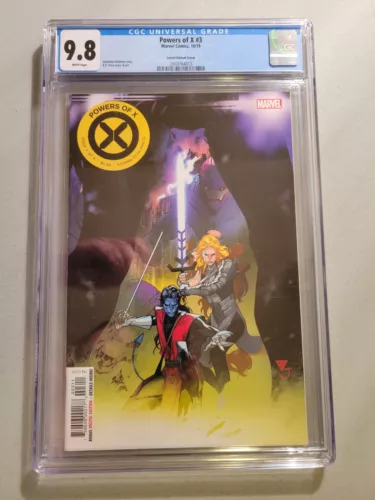 Powers Of X #3 CGC 9.8 R.B. Silva Magik Secret Variant 2019
