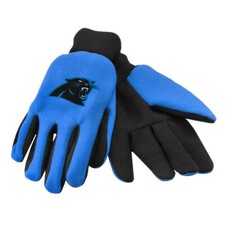 NFL Carolina Panthers Men's Utility Gloves with Grip, Work Wear, Gift L16 MP