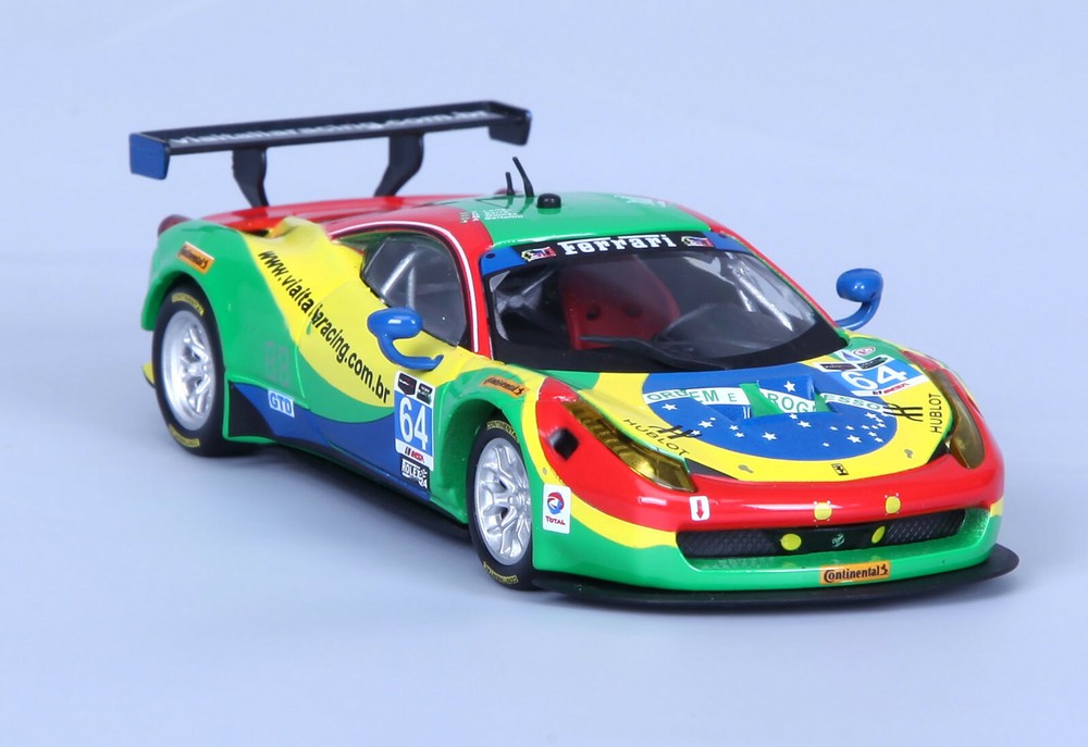 BBURAGO 1:43 FERRARI 2015 458 Italia GT3 DIECAST MODEL RACING CAR NEW IN BOX