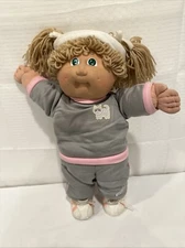 Vintage 1978/1982 Cabbage Patch Kids Doll Ponytails Green Eyes