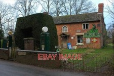PHOTO  OLD GARAGE TURNASTONE THE PETROL PUMPS WHICH DATE FROM THE 1920S ARE STIL