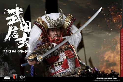 COOMODEL 1/6 SERIES OF EMPIRES DIECAST ALLOY TAKEDA SHINGEN A.K.A. TIGER OF KAI - Picture 2 of 12