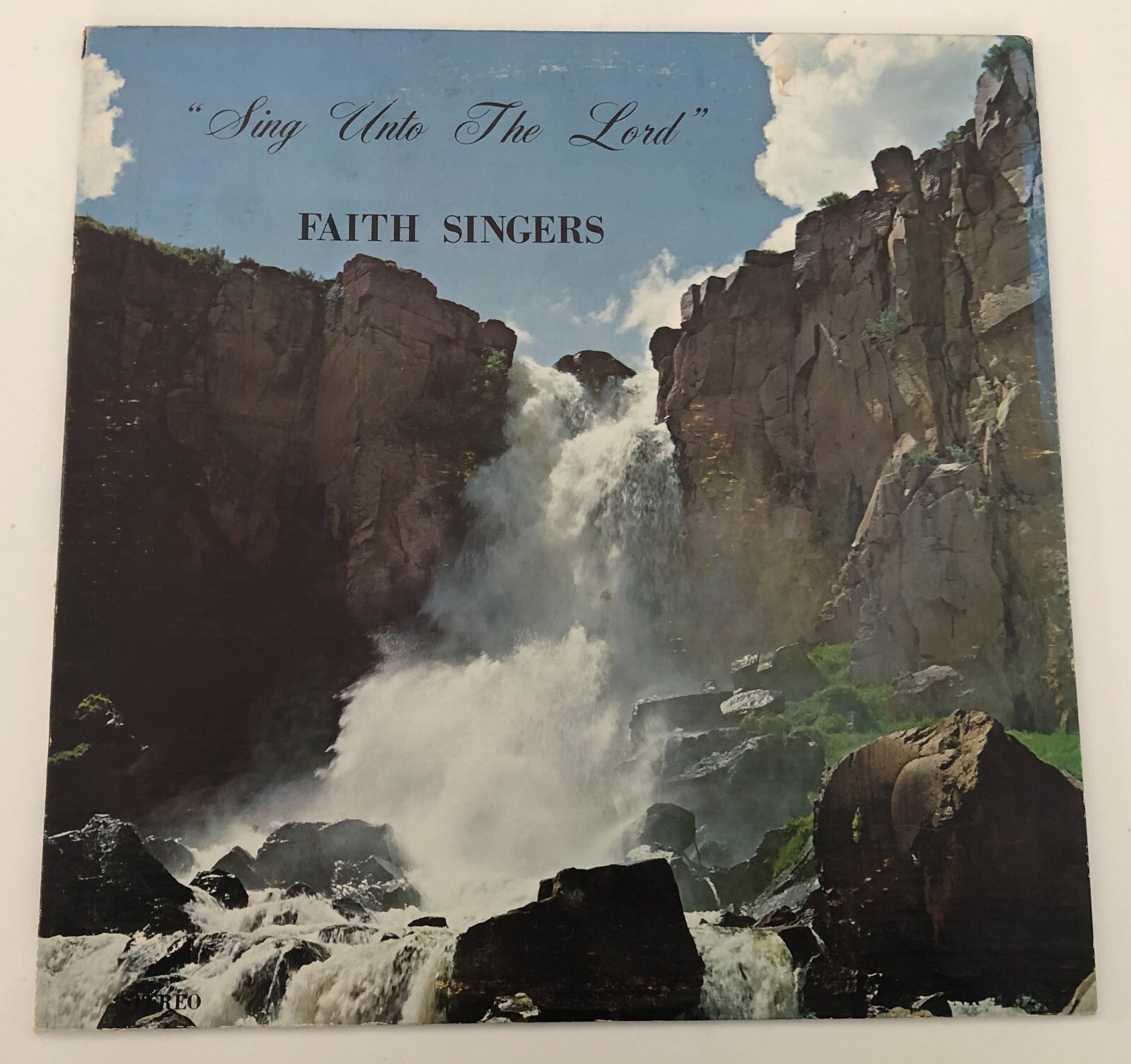 KY Private Country Gospel LP FAITH SINGERS Sing Unto The Lord FAIRDALE