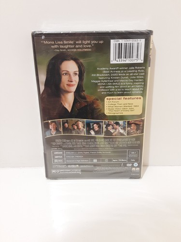 Mona Lisa Smile DVD Widescreen Julia Roberts Julia Stiles New - Picture 2 of 3