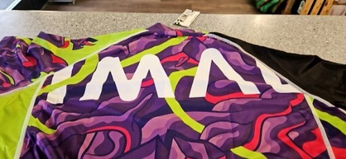 Maglia ciclismo PRIMAL Raglan taglio sportivo RARA M $70RT WYL1120MM nuova con etichette vintage - Foto 8 di 9