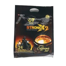 G7 Strong X2 Premium Instant Coffee 23.63 Ounce 100 Sticks Travel Friendly 8.73 per pound