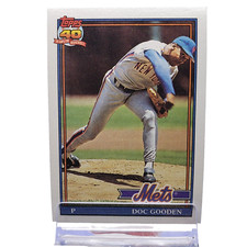 1991 Topps - #330 Dwight Gooden