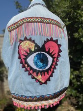 Boho Denim Jacket