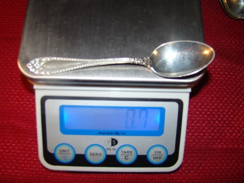 INTERNATIONAL STERLING SILVER KENILWORTH TEASPOON NO MONOGRAM