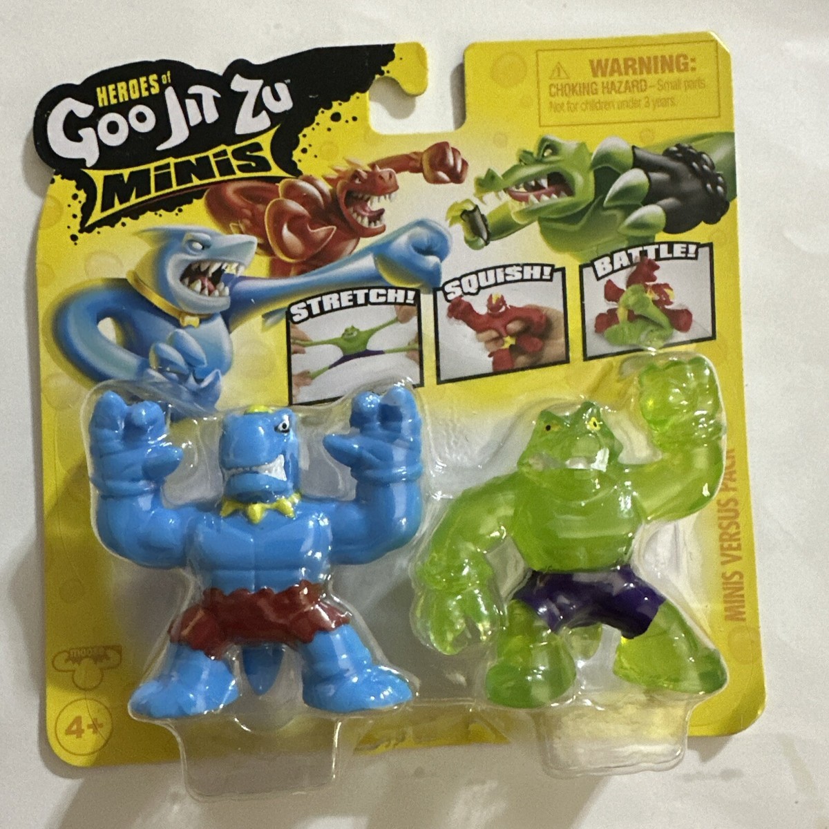Heroes Of Goo Jit Zu Minis Terrack vs Goo Power Thrash | eBay